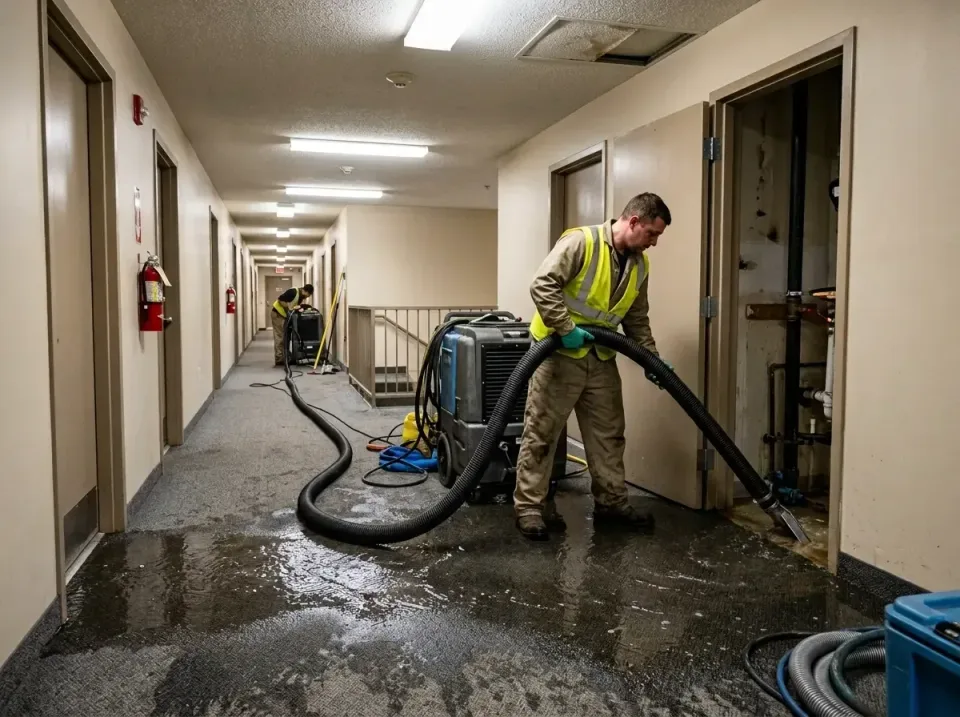 multi-unit-apartment-hallway-f-005 — frequently asked questions, Emergency Burst Pipe Water Extraction & Removal in Ellis, KS